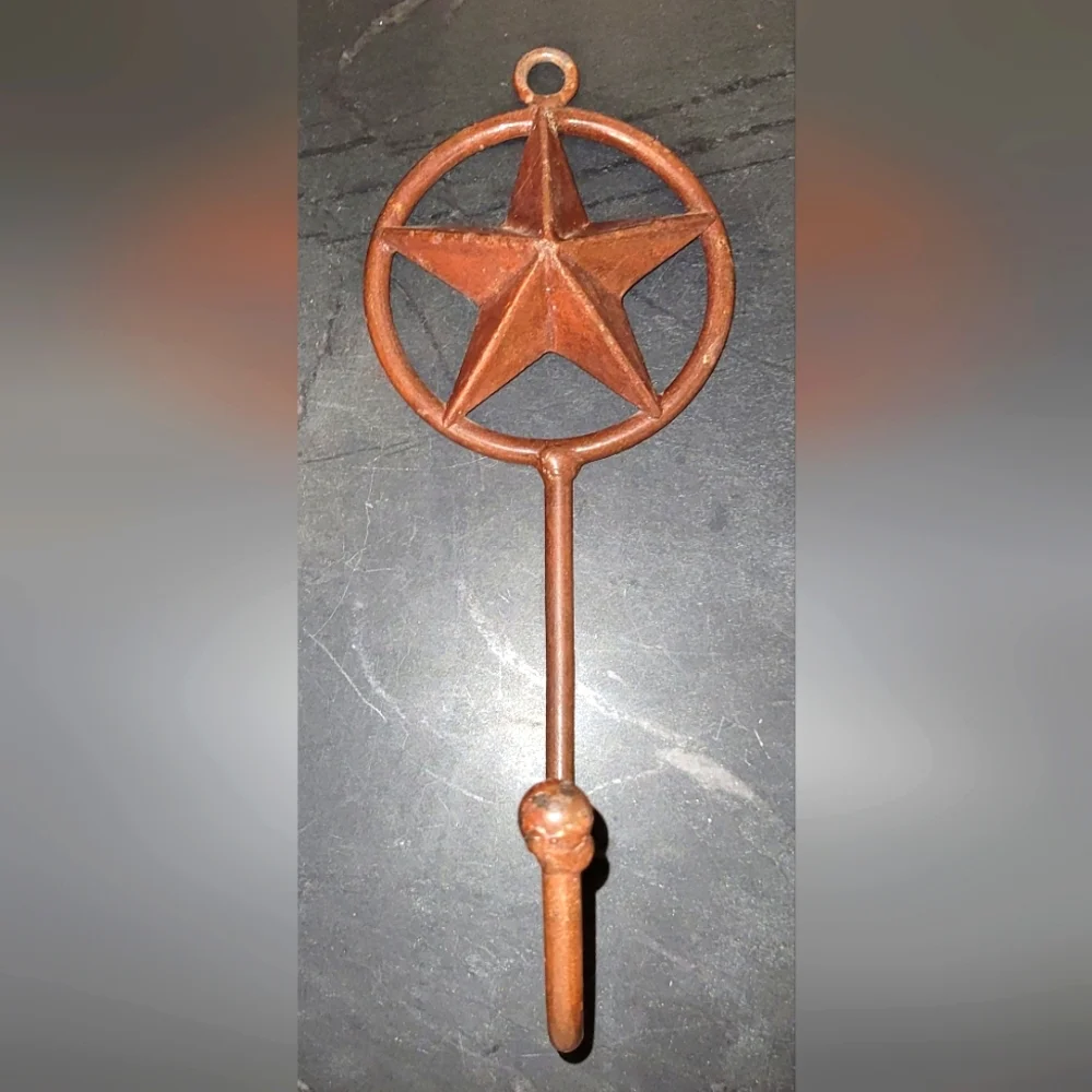 Iron Star Wall Mount Hook